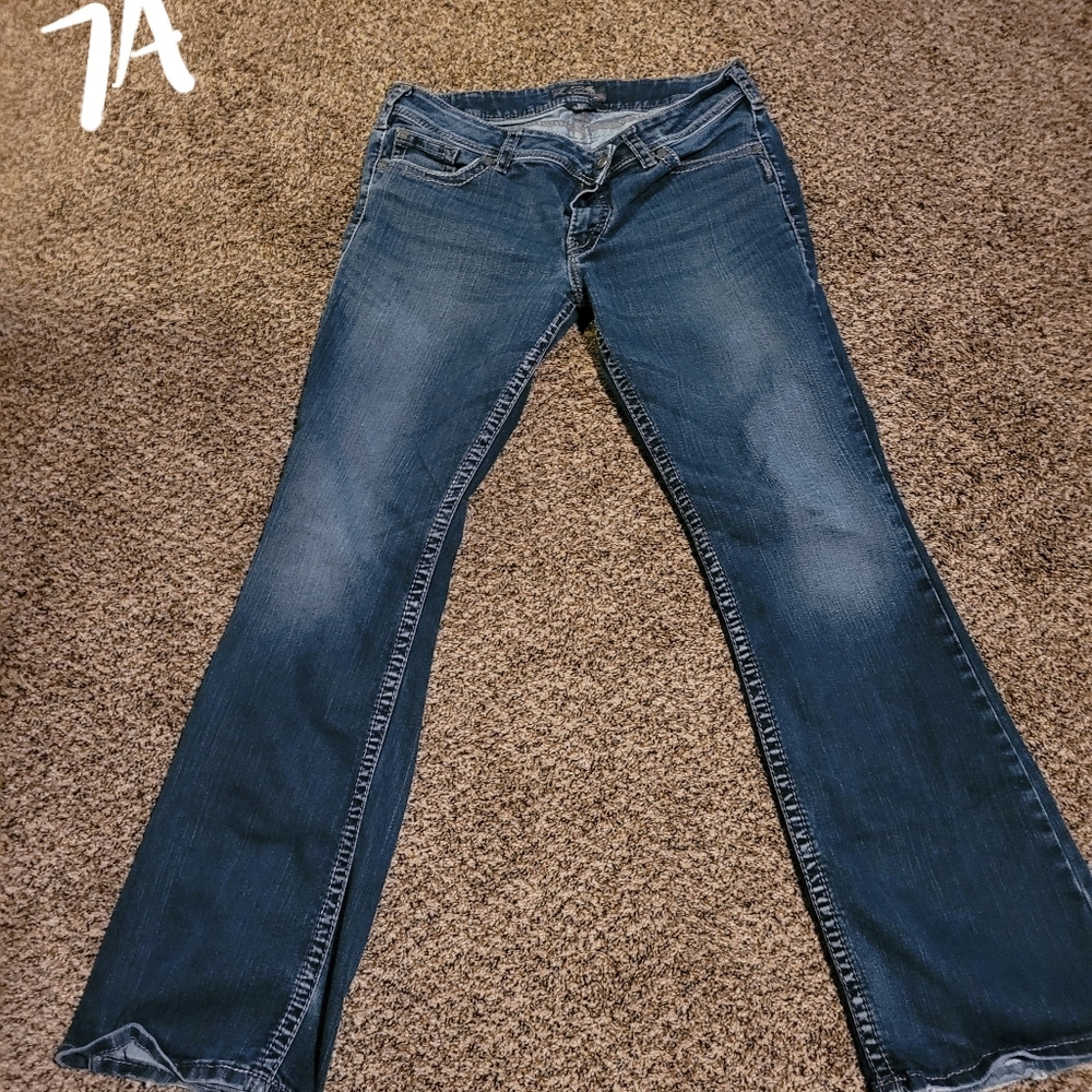 Silver suki jeans 34x34
